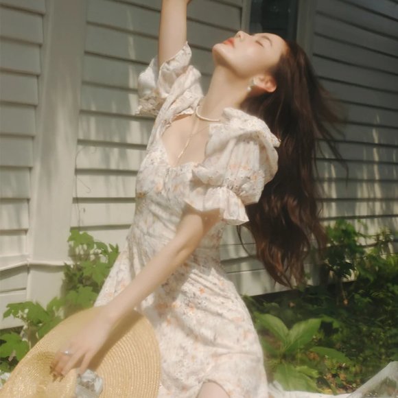 SINCETHEN MUSE LONG DRESS SIZE M - Picture 3 of 5